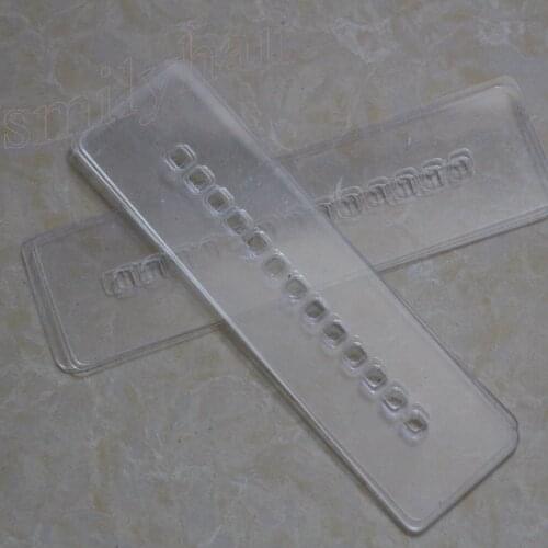 10 pcs/lot Multi Hole Template Prevent Scalp New Fashion Good Easy Tools Heat Protector Shields for Hair Extension Useful Tools