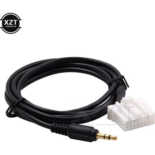 3.5mm AUX Audio CD Male Interface Adapter Cable DIY for Phone Music Player for Mazda 2 3 5 6 2006 2007 2008 2009 2010 - 2013