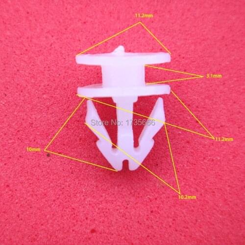 50 Pcs New Style Car Door buckle clip for Suzuki grand vitara suzuki sx4 swift jimny car accessories