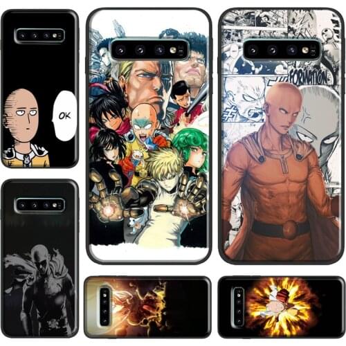 One Punch Man Case For Samsung S20 S8 S9 Plus S10 e Lite Galaxy Note 20 Ultra Note 10 Plus 9 8 Fundas
