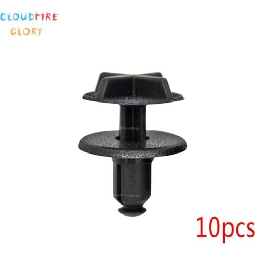 CloudFireGlory 10Pcs Bumper Tank Engine Cover Fender Fasteners Trim Clips For JAGUAR S-TYPE 1999-2008 XJ XK XF F-TYPE XR8129410