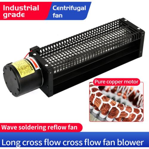 CYF6031 Long cross-flow cross-flow fan drum fan wave soldering reflow fan 220v powerful