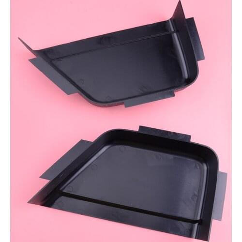 DWCX 2pcs Rear Door Net Pocket Storage Box Organizer Fit for Jeep Wrangler JK 2011 2012 2013 2014 2015 2016 2017