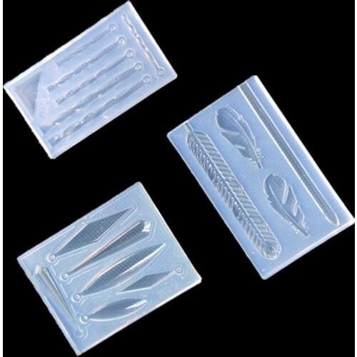 Pendant silicone mold DIY epoxy mold, pendant, necklace, earrings jewelry mold