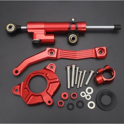 CNC Steering Damper Stabilizer Bracket Mount Kit For Kawasaki Z1000 2010 2011 2012 2013 Motorcycle