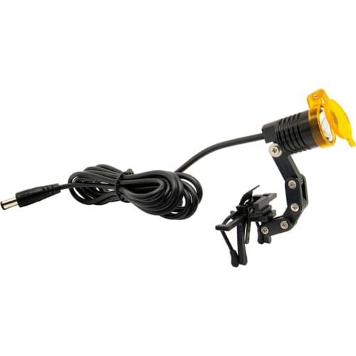 Metal Clip Dental Surgical Medical Operation Spotlight Head Light for Loupe Binocular Magnifier Dental Use