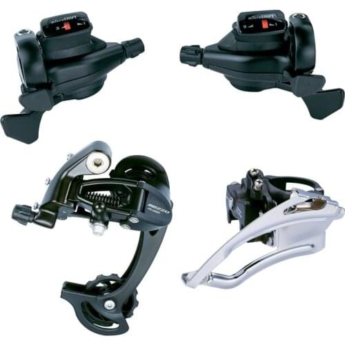 MicroSHIFT TS70-9 (3X9) Shifters Triple ,FD-M50 ,RD-R45L(Long Cage) Rear MTB Bicycle Group Derailleur Fit for Shimano Bicycle