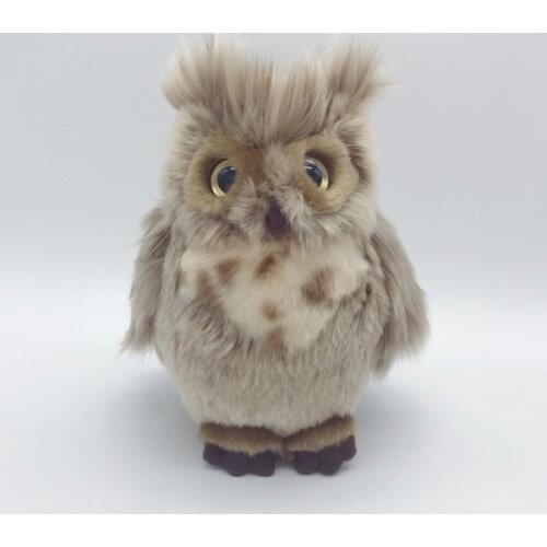 Cute Owl Bird Soft Simulation Lifelike Stuffed Animal Plush Toy Doll Children Boy Girl Gift Christmas Gift