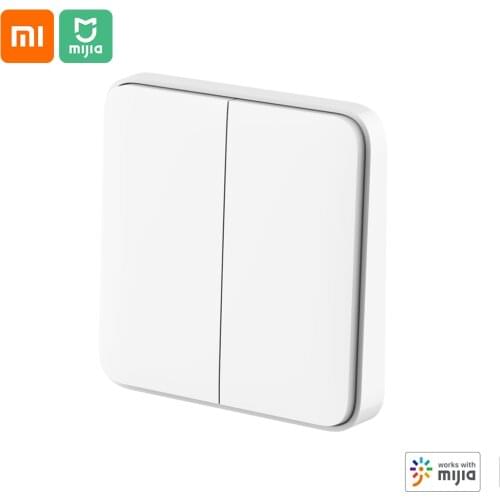 Xiaomi Mijia Smart Switch Wall Switch BT Remoto Control Support Voice Control Smart Light Intelligent Lamp For Xiaomi Smart Home