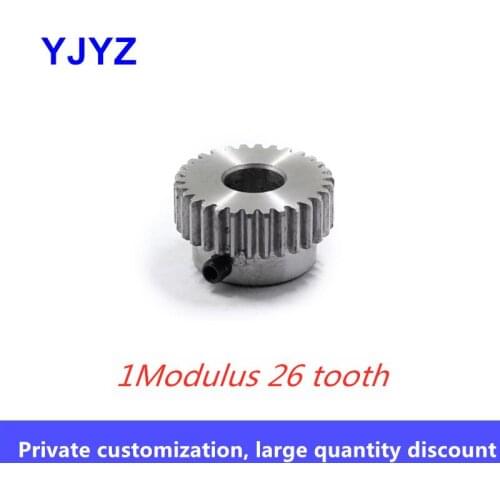 One piece of 1Modulus 26 tooth inner hole 6/7/8/10/12mm gear boss gear