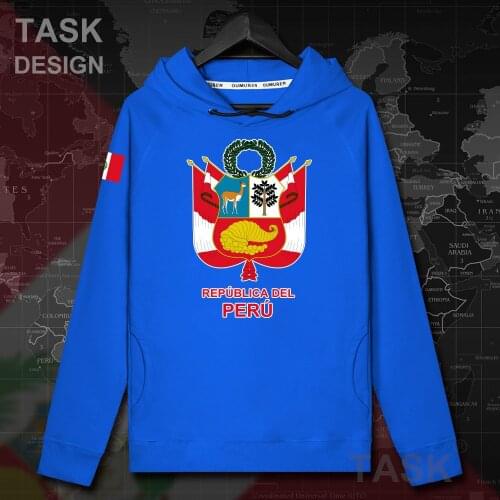 Peru Peruvian PE PER mens hoodie pullovers hoodies top men sweatshirt streetwear clothes hip hop tracksuit nation Autumn coat 20
