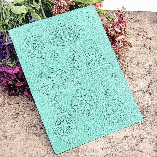 HOT plastic Easter bell template craft card making paper card album wedding decoration Embossing folders
