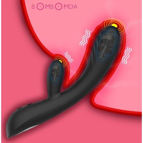 Double Head Vibrators For Women Sex Toys Magic AV Stick Dildo Vibrator Female 12 Speeds G Spot Anal Vibrator Vagina Stimualtor