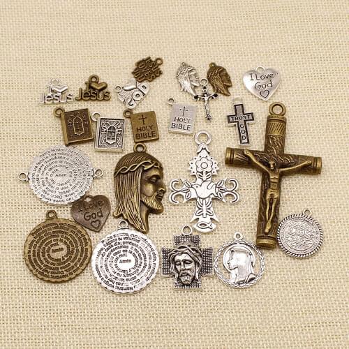 Vintage God Charm Pendants Diy Jewelry For Necklace Bracelet Craft Findings