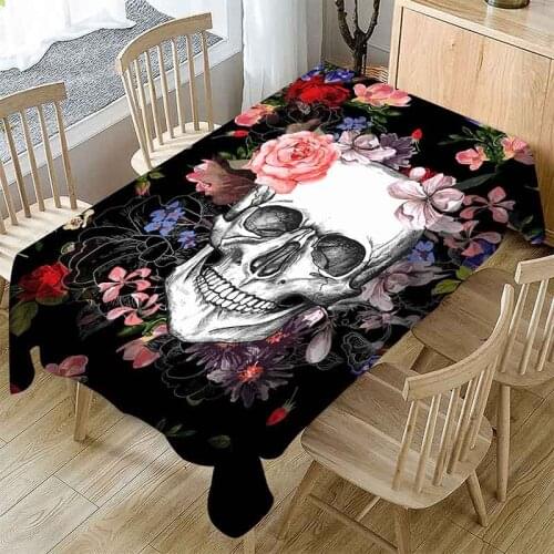 Festive Series Tablecloth 3D Digital Printing Waterproof Tablecloth Polyester Tablecloth Custom Printed Tablecloth