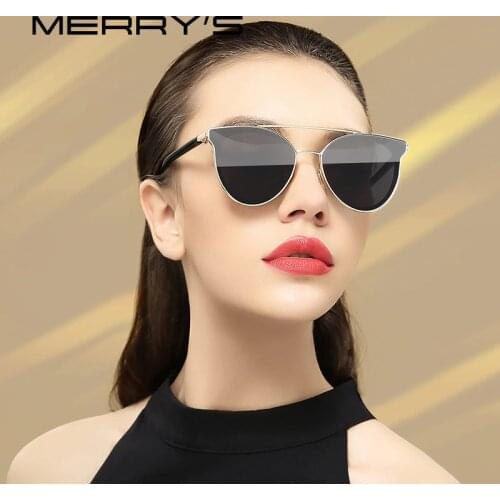 MERRYS DESIGN Women Fashion Cat Eye Sunglasses Ladies Luxury Brand Trending Sun glasses UV400 Protection S8085N