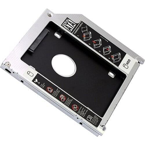 2.5 inches SATA 2nd HDD/SSD HARD DRIVE SATA to SATA caddy Tray For MacBook Pro 15 inch A1286 MB470 CD/DVD-ROM Optical Bay Slot