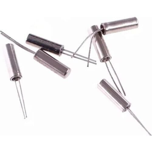 20pcs 2*6 32.768KHz Error 20ppm 32.768K 12.5pF Cylinder quartz resonator