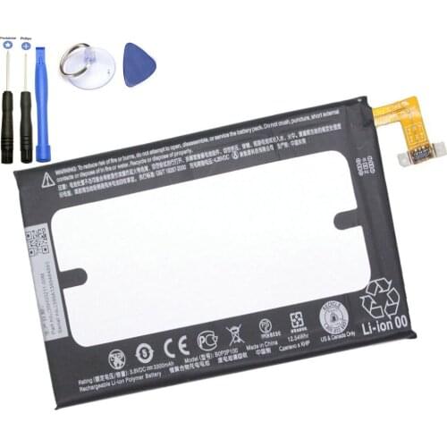 3300mAh 3.8V B0P3P100 Battery for HTC One Max 8060 8088 8090 D8160 M8809 LTE T6 6600LVW 809d 803S 0P3P7 BOP3B100 with tools