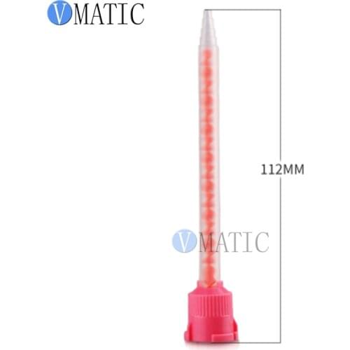 Free Shipping High Quality 10 Pcs Resin Static Mixer Round MB5.4-16S(10:1) Mixing Nozzles For 10:1 Caulking Gun