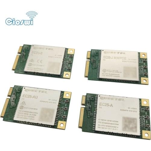 Quectel EC25 LTE Cat4 mini PCIE EC25-E EC25-EU EC25-EC EC25-AU EC25-AFFA EG25-V EG25-GGB 4G Wireless Module With Free Antennas