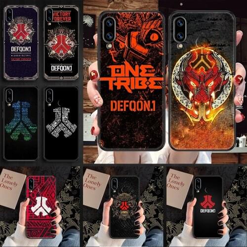 Defqon 1 Music Festival Phone case For Huawei Honor 6 7 8 9 10 10i 20 A C X Lite Pro Play black painting waterproof tpu
