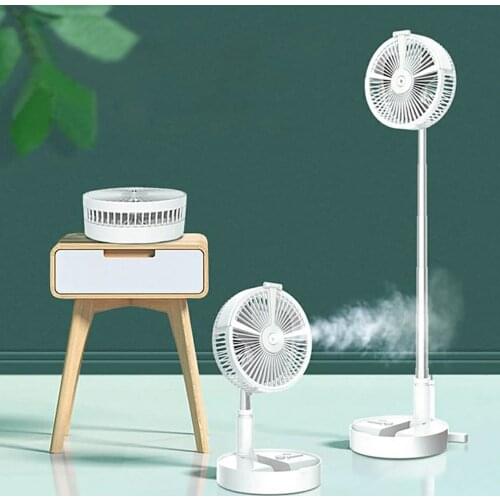HS9 USB Electric Fan Humidifier Hydration Water Vaporizer Fan Desk Lamp Floor Fan Folding Fan Portable Fan Floor Fan