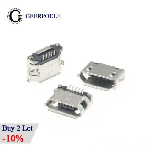 20 pcs Models total Micro USB 5Pin jack tail sockect Connector mini usb female port sockect for samsung Lenovo Huawei ZTE HTC