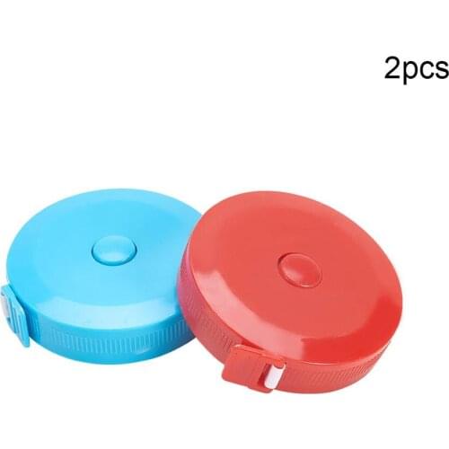 Hot Black/Mixed Color Measuring Tape Range 1.5m Self Retractable Steel/Plastic Ruler Tape Measure Measuring Tool 1pcs/2pcs