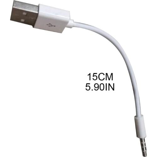 AUX to USB 5mm Male Aux Jack Plug to USB 2.0 Female Converter Cable Cord Converter Cable Only Work to Car AUX Port T3EF