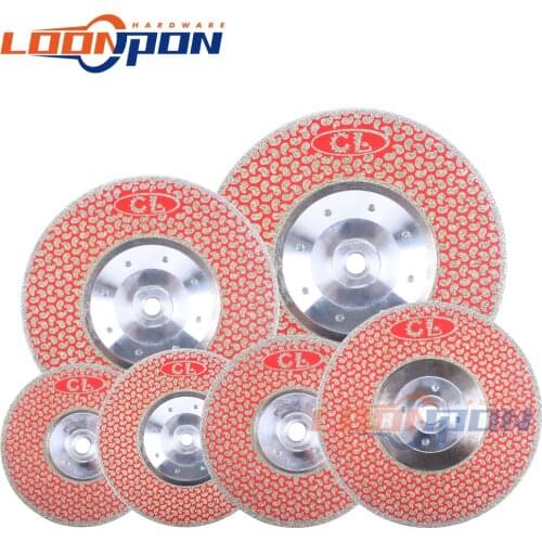 M14 Flang Sowohl Seiten Verzinktem Schleifen Sägeblatt 100-230MM Galvani Diamant Trennscheibe Rad