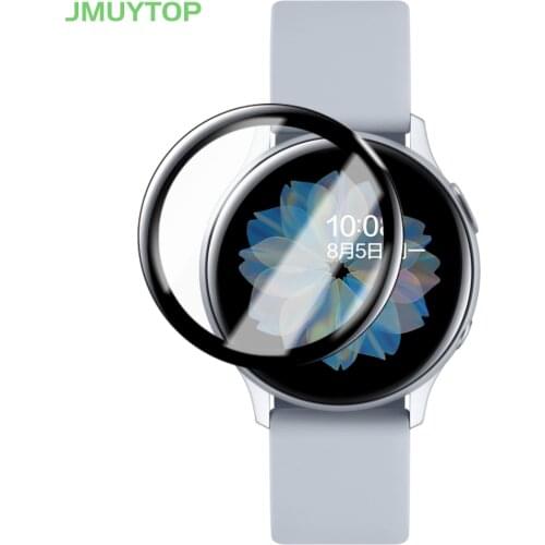 For Samsung Galaxy Watch Active2 40mm 44mm Tempered Glass for Screen Protector Protective Not Glass Films