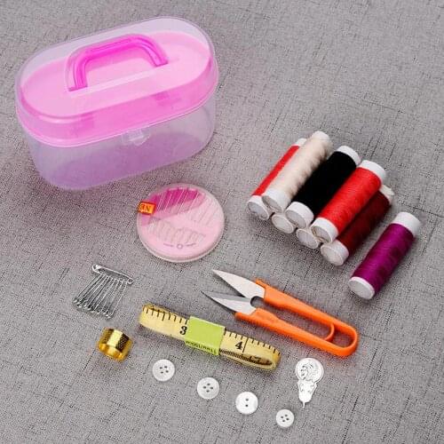 Sewing Kits DIY Multifunction Sewing Box Set for Hand Quilting Stitching Embroidery Thread Sewing Accessories Sewing Kits