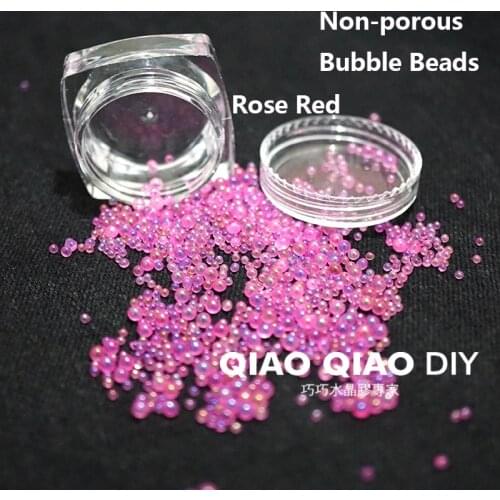 Price Cheap 5g Boxed UV Resin Filler Bubble Gum Bead For Making Jewelry Handicraft