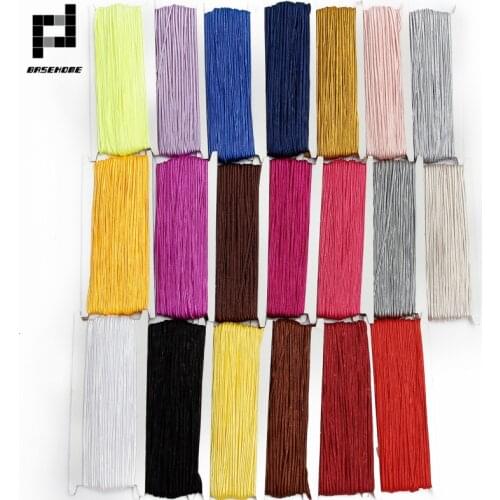 BASEHOME ( about 30 meters 3mm) Chinese Soutach Cord Nylon Rope Snake Belly Cords for DIY Chinese Knot Findings