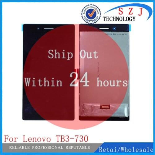 New For Lenovo Tab3 3 7 730 TB3-730 TB3-730X TB3-730F TB3-730M lcd display with Touch Screen glass digitizer full assembly