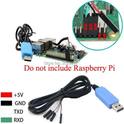 Raspberry Pi Debug Cable USB to TTL Serial Cable, 4 Pin Dupont Line