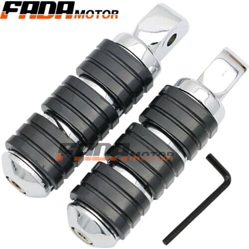 Rear Foot Pegs Footrest for Suzuki Intruder 1400 95-08 VL1500 LC Boulevard C90 98-09 S83 95-08 (120)