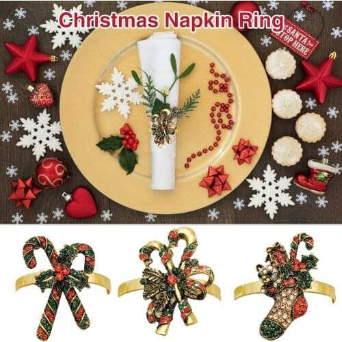 Christmas Napkin Rings Wedding Napkin Holders Buckles Christmas Napkin Rings Wedding Napkin Holders Buckles Classic
