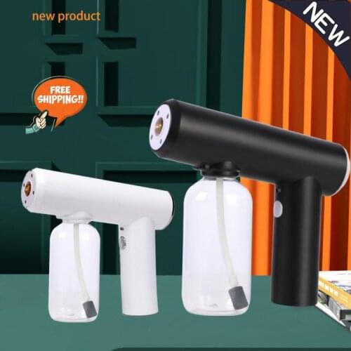 Garden Accessories 250ml Blue Light Wireless Nano Steam Atomizer Fogger Disinfection Water Sprayer Machine Steam Spray Guns