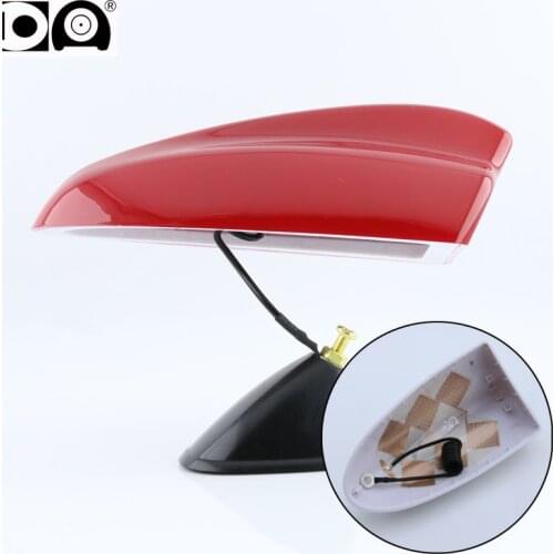 Super shark fin antenna special car radio aerials Piano paint Stronger signal for Toyota Yaris accessories