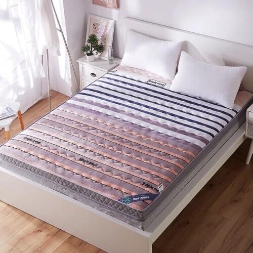 Thick warm Crystal velvet Mattress Foldable Floor Tatami Adult bedroom Comfortable soft sponge Mattress twin queen king size