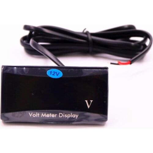 Waterproof 0.56 Inch Mini Digital DC Voltmeter 2 Wire Green Red Blue DC3-18V LED Panel Digital Display Voltage Meter Voltmeter