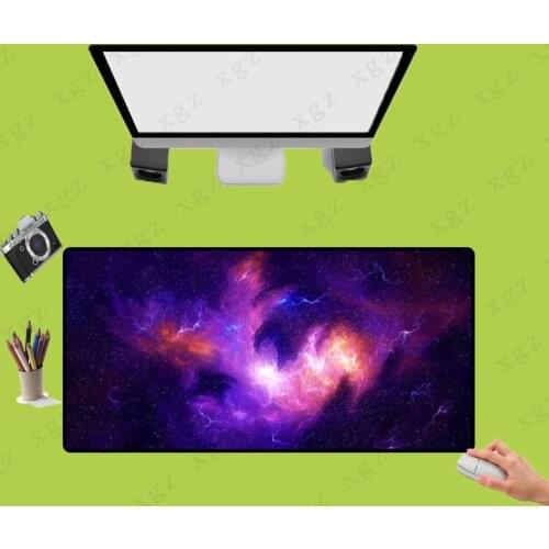 XGZ Hot-selling Starry Sky Large Mouse Pad Precise Positioning Edge Control A Variety of Sizes Laptop MousePad Keyboard Mat