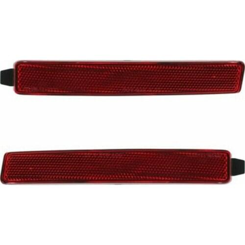 1 Pair Left & Right Rear Bumper Reflector For Cadillac SRX Reflector 2010-2016 GMC Acadia Reflector 2007-2015