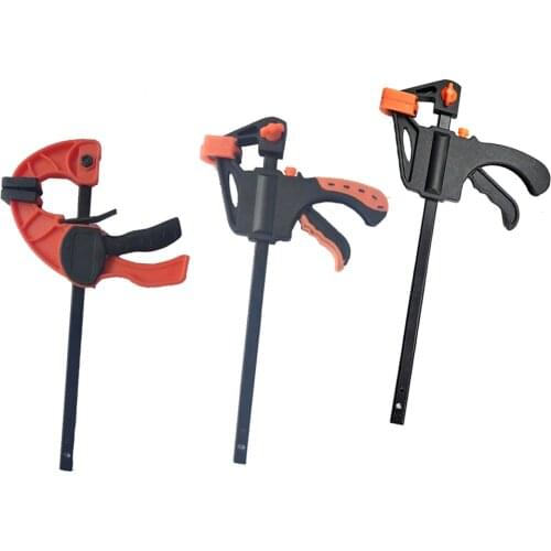 1pcs Heavy Duty F Clamp Clip Wood Working Quick Grip F Style Bar Woodworking Clamps