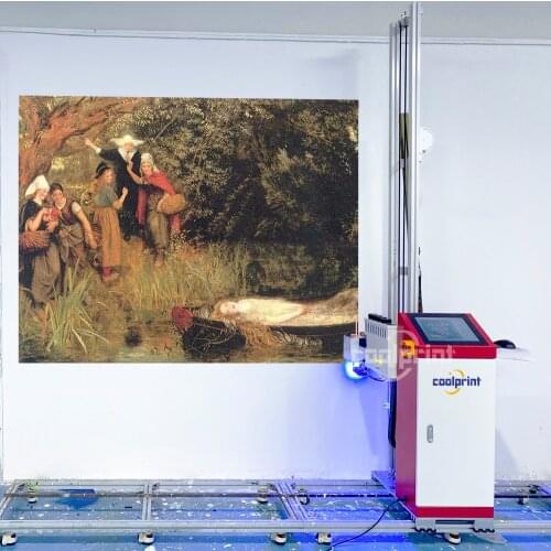 Logo Printing Machine 3D wall printing machine zeescape Coffee Printer Printing Paper Impresora 3D Vertical Printer Machine