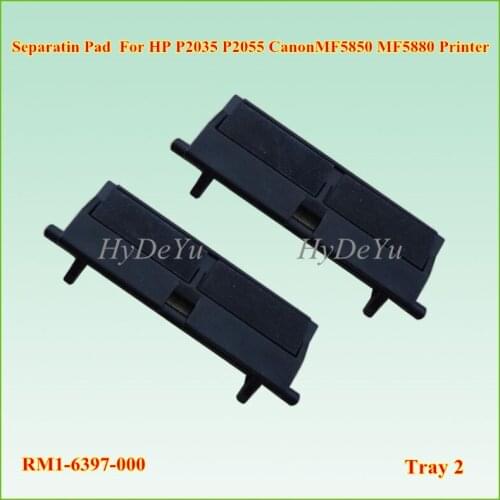 4PCS RM1-6397-000 RM1-7365-000 Separation Pad for HP P2035 P2050 P2055 for Canon MF 5840 5850 5880 5930 5940 5950 5960 5980 6160