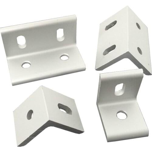 5pcs 3030/4040/6060/8080 adjustment connector Corner Angle Bracket Connection Joint for Aluminum Profile