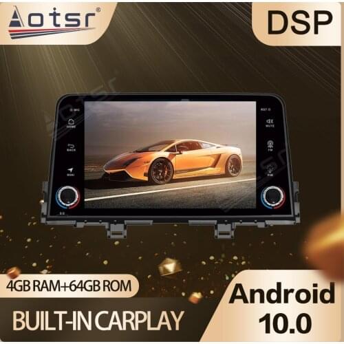 Car Radio Multimedia Player GPS Navigation For KIA PICANTO MORNING 2017-2018 Android 10.0 64G Auto Audio Carplay Headunit Stereo